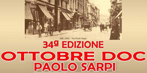 Festa Ottobre Doc via Paolo Sarpi Milano